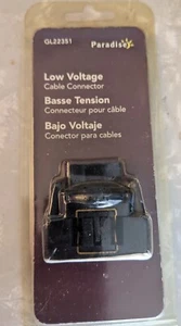Paradise Low Voltage Cable Connector GL22351 New in Package - Picture 1 of 3