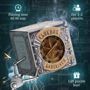 Cluebox - Cambridge Labyrinth - Nivel 9 - iDventure - Escape Room in a Box - Imagen 1 de 4