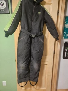 Traje de moto de nieve vintage Arctic Cat juvenil años 70 talla 14 - Imagen 1 de 6