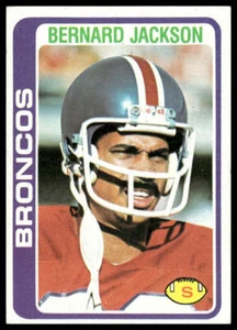1978 Topps #363 Bernard Jackson Denver Broncos - Picture 1 of 2