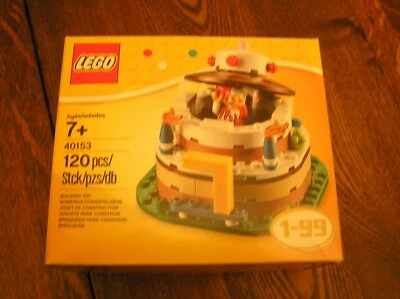  LEGO Building Set #40153 BIRTHDAY CAKE JESTER CELEBRATION 8+ 120~Pc Set~~NIB!! - Image 1 of 3