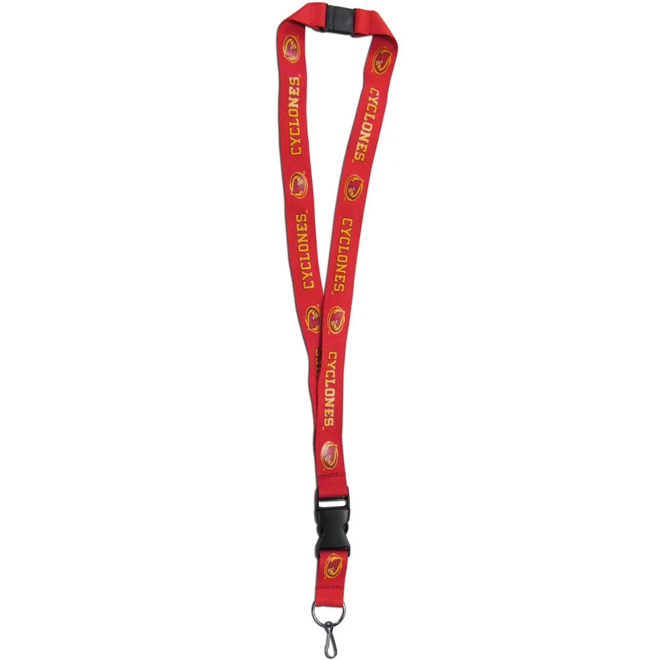 Iowa State Cyclones 21" Lanyard Key Chain with Safety Release NCAA Licensed - Image 1 of 1