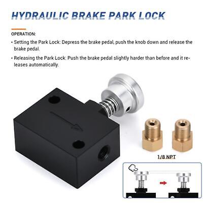 Brake Lock Hydraulic Parking Brake Lock Alumunum Automotive Fits For • 29.93€