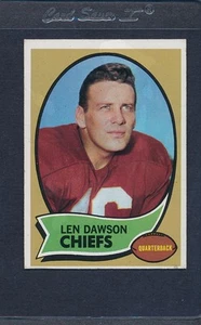 1970 Topps #001 Len Dawson Chiefs EX *150 - Foto 1 di 1