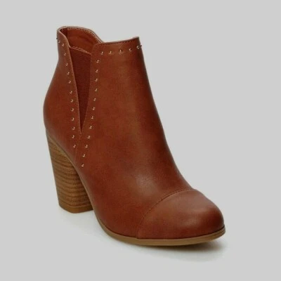 Botas para mujer LC Lauren Conrad Courtship coñac talla 9,5 NUEVAS Foto 1 de 4