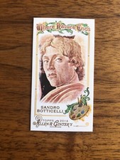2014 Topps Allen and Ginter Mini Where Nature Ends #WNE09 Sandro Botticelli