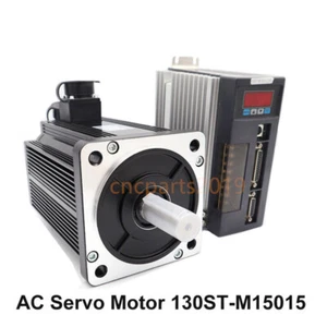 AC Servo Motor 130ST-M15015 220V 2.3KW 15N.m Servo Driver AASD-30A CNC Router - Picture 1 of 9