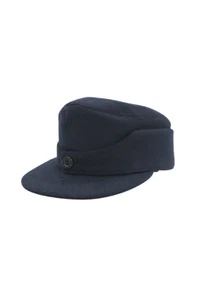 WWII German Kriegsmarine EM Navy Blue Wool M44 Field cap S - Imagen 1 de 2