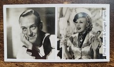 John Sinclair Cigarette Card Film Stars Series Fred Astaire & Ginger Rogers #106