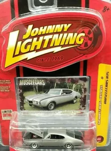 HURST OLDS CUTLASS 1968 '68 SILVER W/MAGS 1/64 JOHNNY LIGHTNING MUSCLECARS R15 - Picture 1 of 4