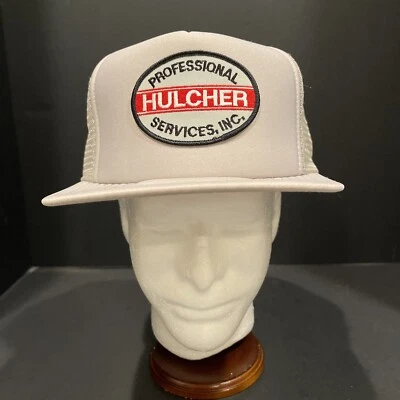 Hat Hulcher Professional Service Trucker Hat Cap Ballcap NOS Vintage - Image 1 of 4