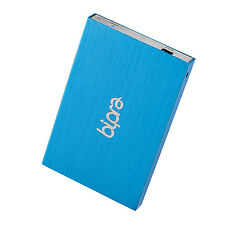 Bipra 320GB 2.5 inch USB 2.0 NTFS Slim External Hard Drive - Blue