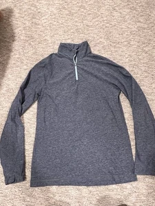 Herrenpullover lululemon 1/4-Reißverschluss Large blau - Bild 1 von 5
