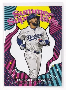 2025 Topps Teoscar Hernandez #SS-22 - Summer Superstars | Los Angeles Dodgers - Picture 1 of 3