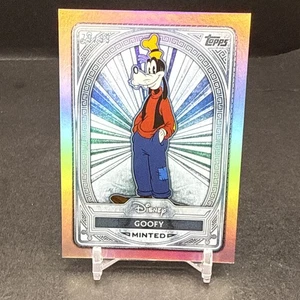 Goofy 2025 Topps Disney Mint #102 Platinum Tier SP 79/99 JL5 - Picture 1 of 2
