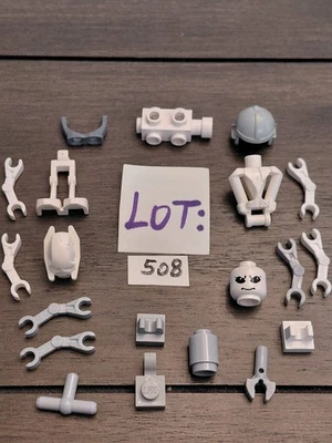 Lego Star Wars Lote de Diferentes Piezas de Minifigura Droide, Grievous - Lote # 508 Foto 1 de 4