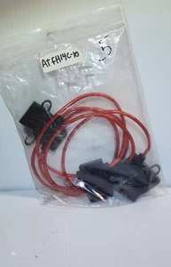 New - Install Bay 12V ATC Fuse holder with cover, ATFH14C, Lot of 5, red - Picture 1 of 3