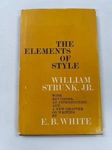 Elements of Style, The (VG 1966) William Strunk, Jr.; Introduction by E.B. White - Picture 1 of 14