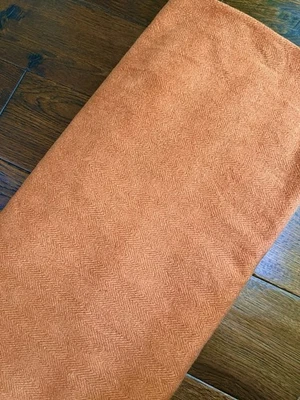 Maywood Studios Woolies Flannel- Orange 3 Yards VTG - Image 1 of 2