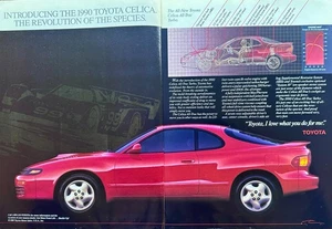 1990 Toyota Celica Centerfold - Revolution of the Species - AD #A225 - Picture 1 of 1