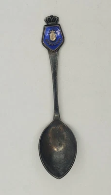 Cuchara de colección de colección de Groenlandia Groenlandia por VIS Silverplate Inglaterra Foto 1 de 4