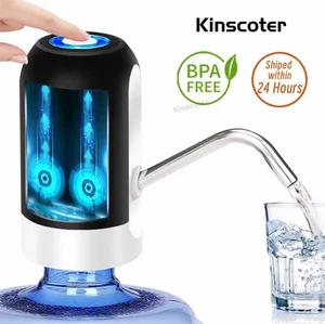 Electric Water Dispenser for Universal 5 Gallon Bottle USB Charging - Picture 1 of 7