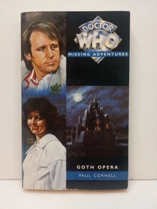 Doctor Who Missing Adventures Goth Opera BBC Paperback Virgin Cornell 1995 - Foto 1 di 10