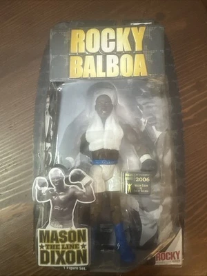 Figura de acción Mason The Line Dixon Jakks Pacific - Rocky Balboa 2007 totalmente nueva Foto 1 de 4