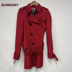 Burberry LONDON Women Nova Check Trench Coat Spring Coat 40/L(US:M) 74310K Auth - Picture 1 of 24
