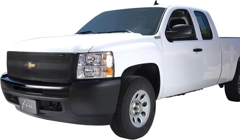 GMC 22-25 Sierra 1500 Fia GS901-52 Custom Fit Grille Bug Screen New NOB black Foto 1 de 1