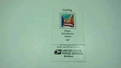 U.S. 1999 City Flag Stamp Booklet. Scott # BK275 (15 of Scott # 3278) (33 cent) - Image 1 of 2