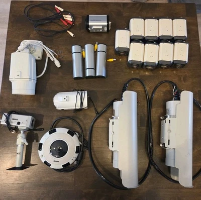 ОГРОМНЫЙ лот камер видеонаблюдения Ganz и CCTV (НЕ ПРОТЕСТИРОВАН) - Изображение 1 из 4