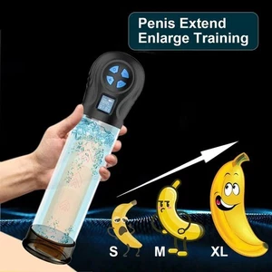 Bomba de pene eléctrica automática alargamiento del pene ayuda para la impotencia bomba de vacío - Imagen 1 de 8