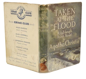 * Rare * Agatha Christie Taken At The Flood 1st UK Edition in D/J 1948 - Picture 1 of 8