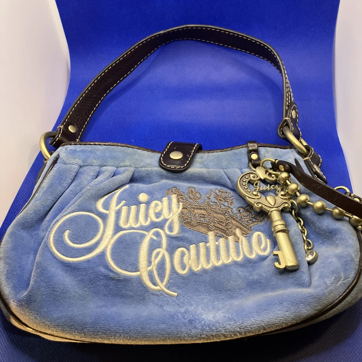 Juicy Couture Shoulder Bag Women's Velvet Exterior Bags & Handbags