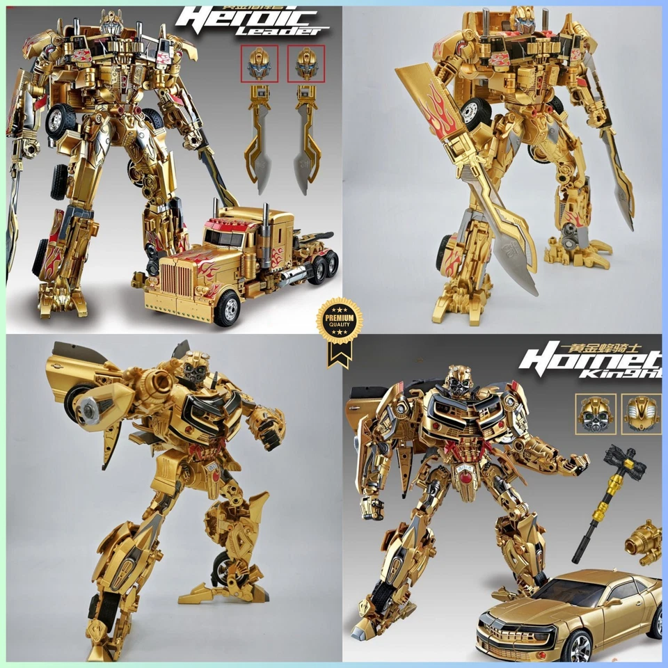 figurines transformers metal series or optimus et bumblebee  NEUF - Photo 1/4