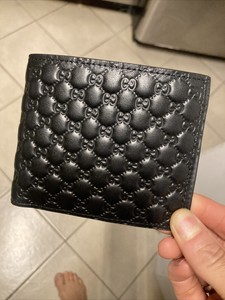 Las mejores ofertas en Carteras Gucci Negro para De hombre | eBay
