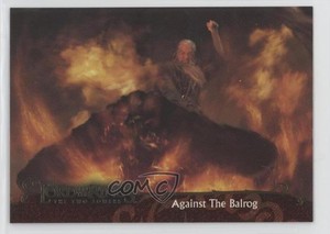 2003 Topps The Lord of Rings Two Towers Update Gandalf Against Balrog #92 0f3j