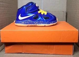 Nike LeBron X 10 Superhero Size 5C -  543566-401 - Picture 1 of 6