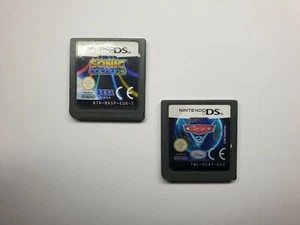 Nintendo DS | Sonic Colours + Cars 2 | 2 Spiele | nur Module | getestet - Bild 1 von 4