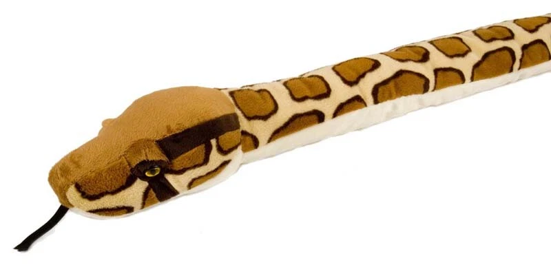 NUEVO PELUCHE PELUCHE 11104 Wild Republic Cuddlekins Birmana Pitón Serpiente 137 cm Foto 1 de 1