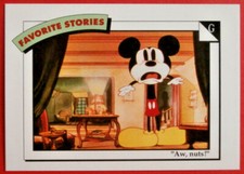 Disney COLLECTOR CARDS - Card #028 - AW, NUTS! / A GRAND FINALE!! - IMPEL 1991