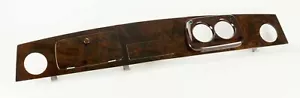 CLASSIC MINI DASHBOARD 2 CLOCK + RADIO SLOT BURR WALNUT RHD DASH003 S9056 - Picture 1 of 1
