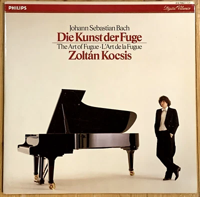 Bach The Art of Fugue ZOLTAN KOCSIS Piano Original Philips 2 LP 412729-1 MINT - Image 1 of 4