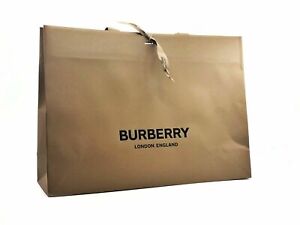 Authentic Burberry X-Large Gift Bag | Current Design | 21.25" x 16.5" x 8.25"