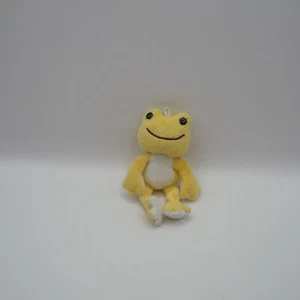 Pickles The Frog C2408 Yellow Nakajima Mascot JUNK 5" Plush Toy Doll Japan - Picture 1 of 7