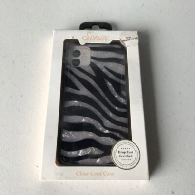Funda Sonix Clear Coat Series Apple iPhone 11/XR - Zebra Foto 1 de 4