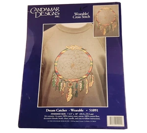 Kit Punto de Cruz Atrapasueños Candamar Diseños Usable 51091 NUEVO - Imagen 1 de 4
