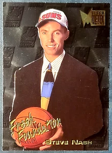 STEVE NASH 1996-97 FLEER METAL FRESH FOUNDATION #138 RC ROOKIE   SUNS HOF - Bild 1 von 2