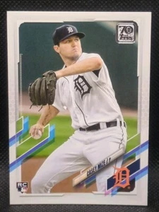 Casey Mize Topps 2021 Series 1 Baseball #321 Detroit Tigers RC Rookie Card - Picture 1 of 2
